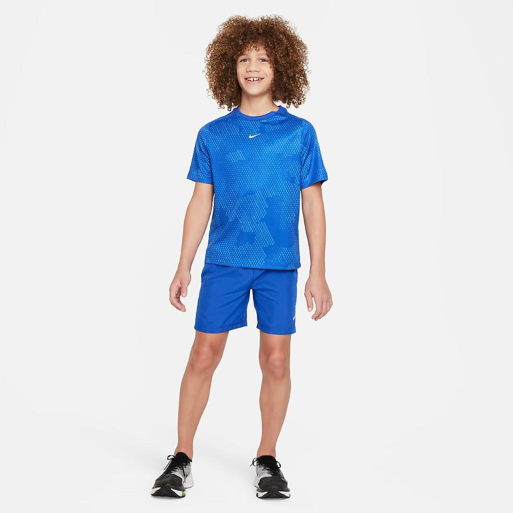 Nike Multi Big Kids&#039; (Boys&#039;) Dri-FIT Short-Sleeve Top FN8694-480
