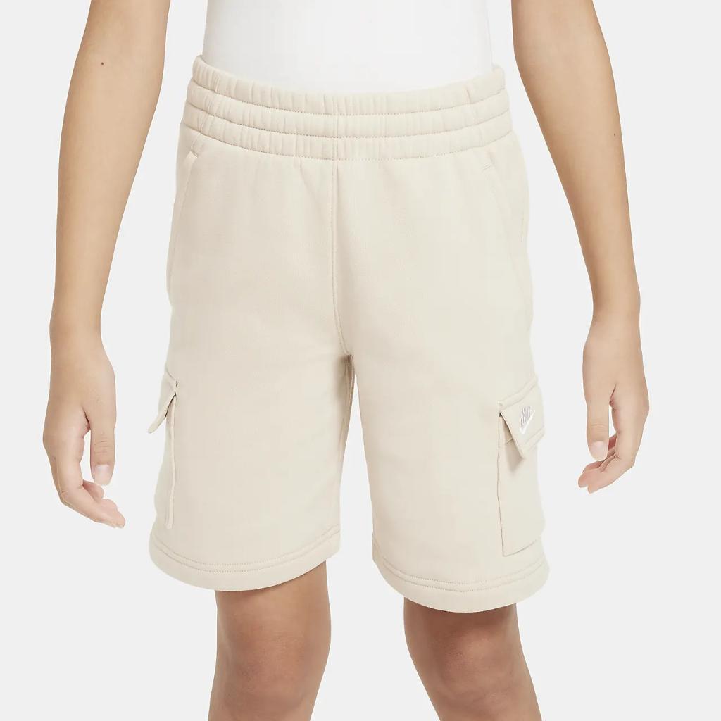 Nike Sportswear Club Fleece Big Kids&#039; Cargo Shorts FN8745-126
