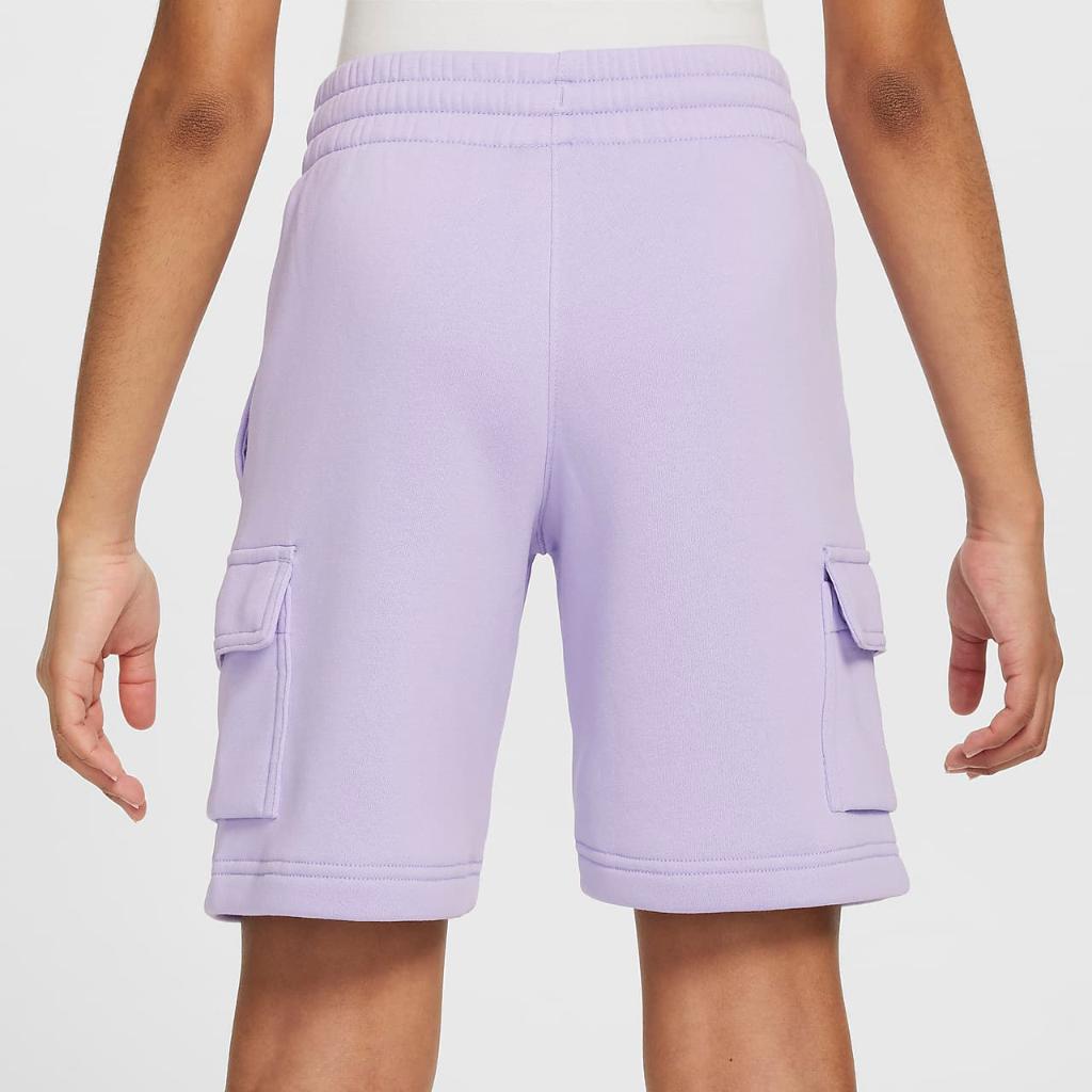 Nike Sportswear Club Fleece Big Kids&#039; Cargo Shorts FN8745-515