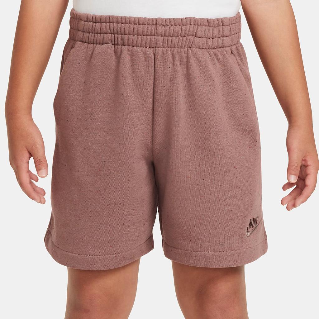 Nike Sportswear Icon Fleece EasyOn Big Kids&#039; Loose Shorts FN8749-208