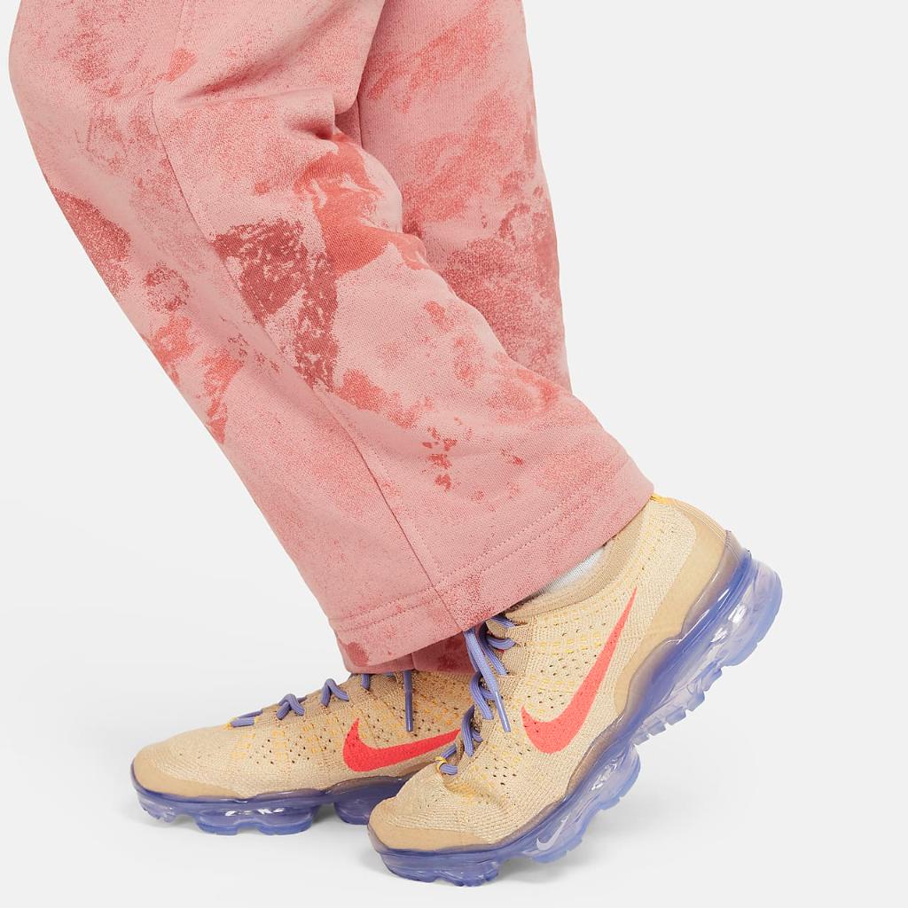 Nike Sportswear Club Fleece Big Kids&#039; (Girls&#039;) French Terry Wide-Leg Pants FN8755-618