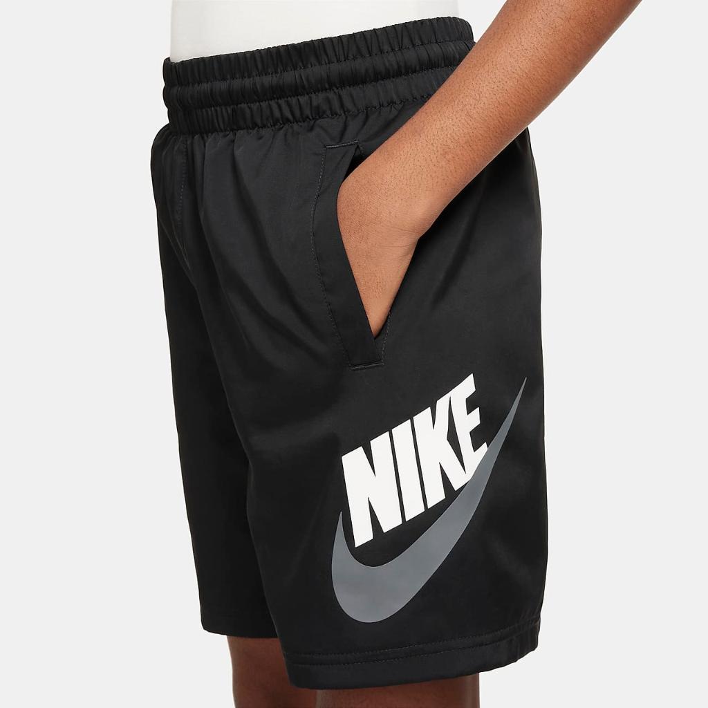Nike Sportswear Big Kids&#039; Woven Shorts FN8756-010