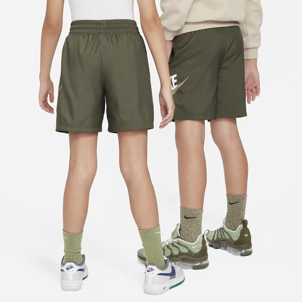 Nike Sportswear Big Kids&#039; Woven Shorts FN8756-325