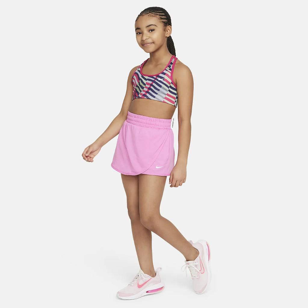 Nike Big Kids&#039; (Girls&#039;) Breezy Mid-Rise Skort FN9002-675
