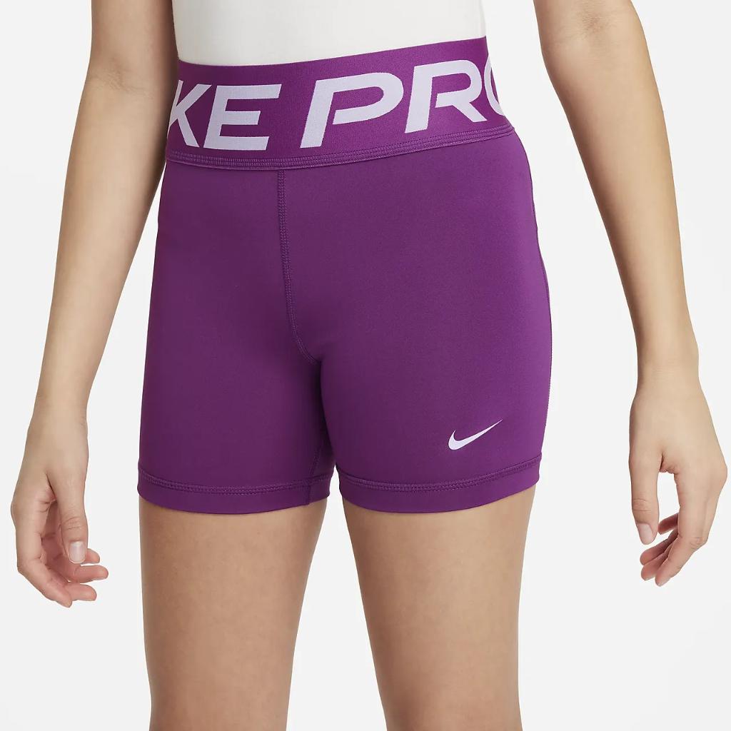 Nike Pro Girls&#039; Dri-FIT Shorts FN9023-503