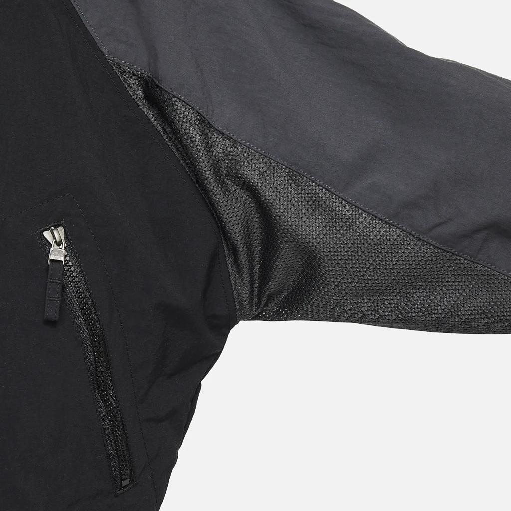 Nike Sportswear Amplify Big Kids&#039; Woven Full-Zip Jacket FN9134-010