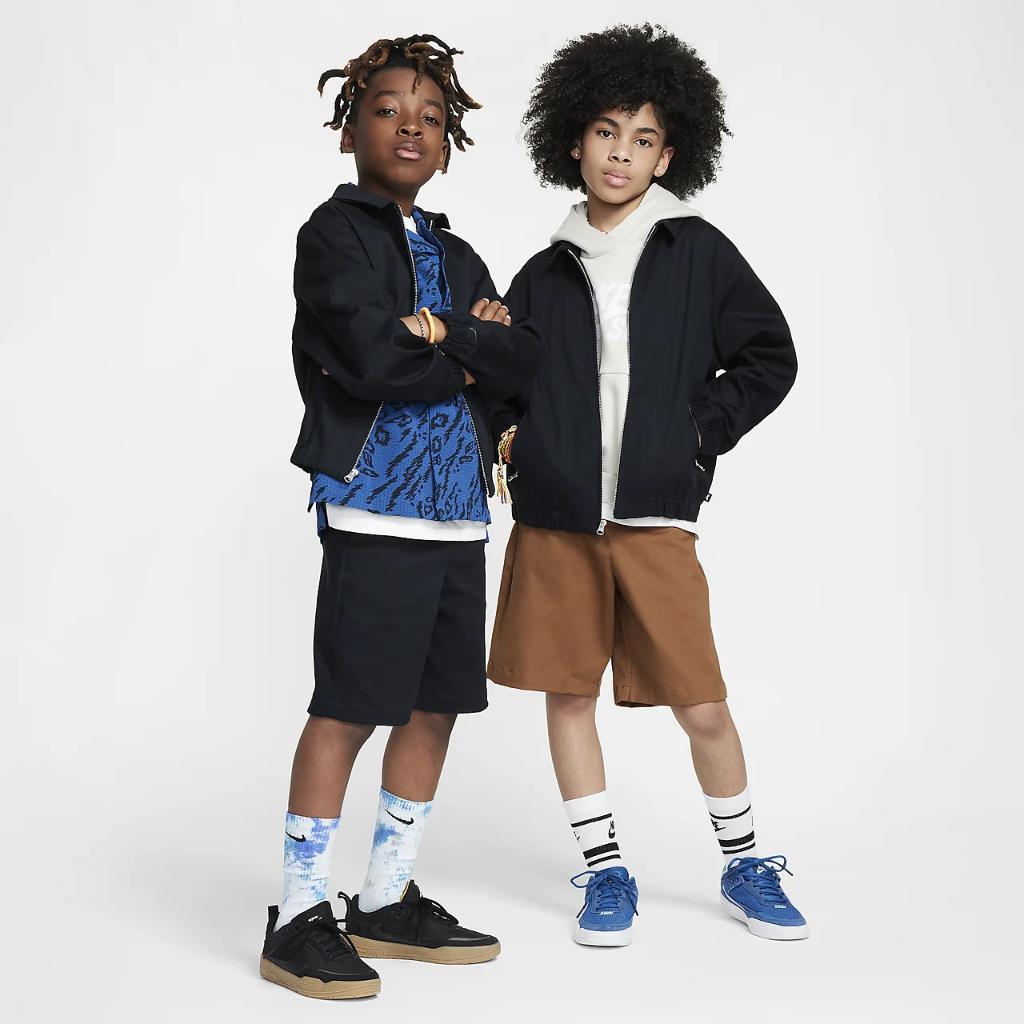 Nike SB Big Kids&#039; Skate Coaches Jacket FN9214-010