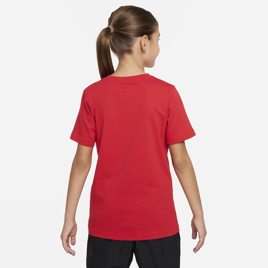 Nike Sportswear Big Kids&#039; T-Shirt FN9637-657