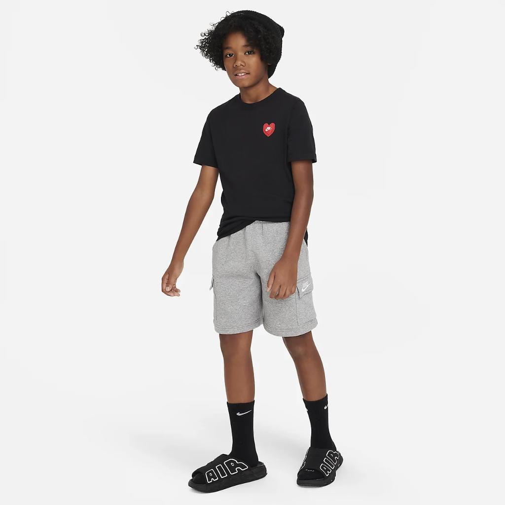 Nike Sportswear Big Kids&#039; T-Shirt FN9639-010