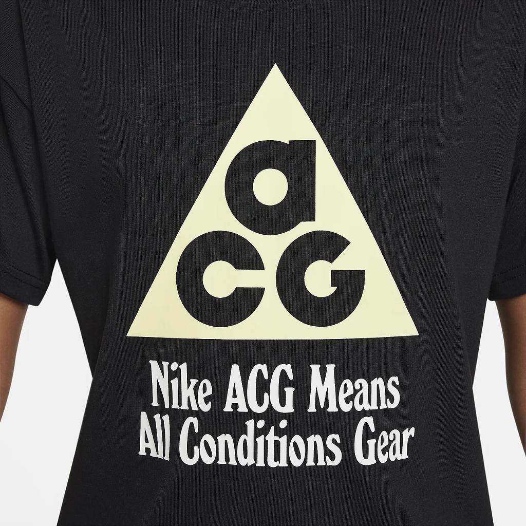 Nike ACG Big Kids&#039; T-Shirt FN9677-010