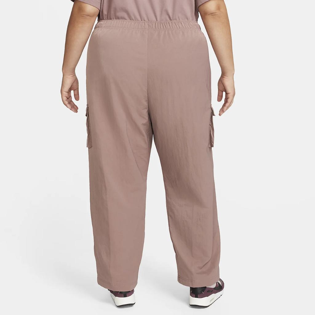 Nike Sportswear Essential Women&#039;s High-Waisted Woven Cargo Pants (Plus Size) FQ1340-208
