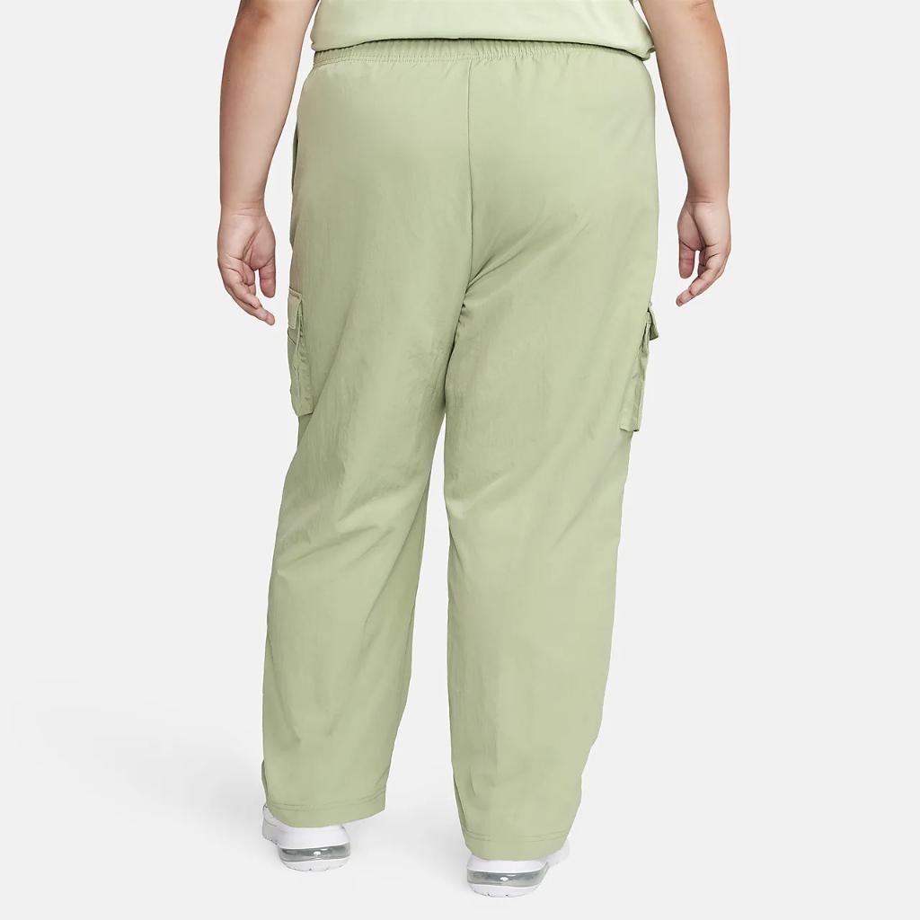 Nike Sportswear Essential Women&#039;s High-Waisted Woven Cargo Pants (Plus Size) FQ1340-386