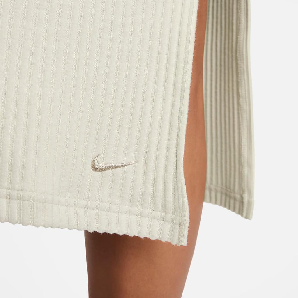 Nike Sportswear Chill Knit Women&#039;s Slim Ribbed Midi Skirt FQ1636-104