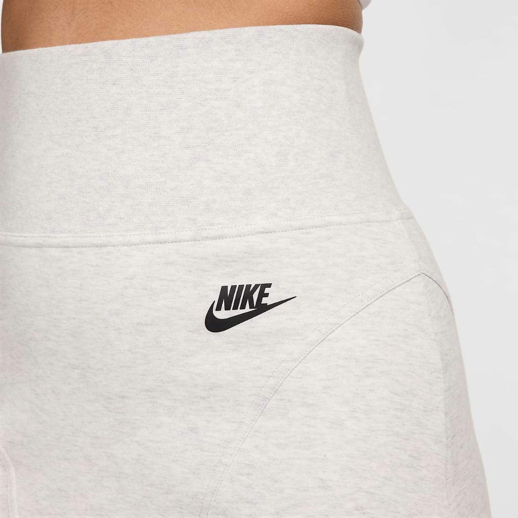 Nike Sportswear Tech Fleece Women&#039;s High-Waisted Mini Skirt FQ1852-013