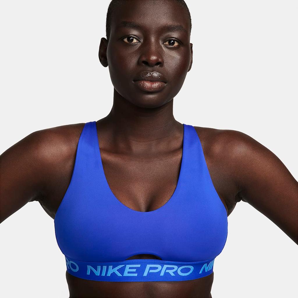 Nike Pro Indy Plunge Women&#039;s Medium-Support Padded Sports Bra FQ2653-405