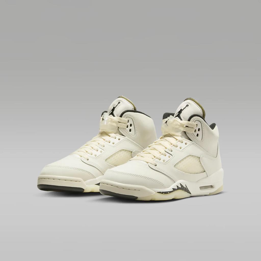 Air Jordan 5 Retro SE Big Kids Shoes FQ3682-100