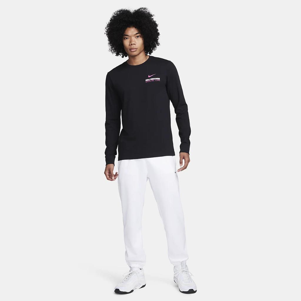 Nike Men&#039;s Long-Sleeve Basketball T-Shirt FQ4918-010