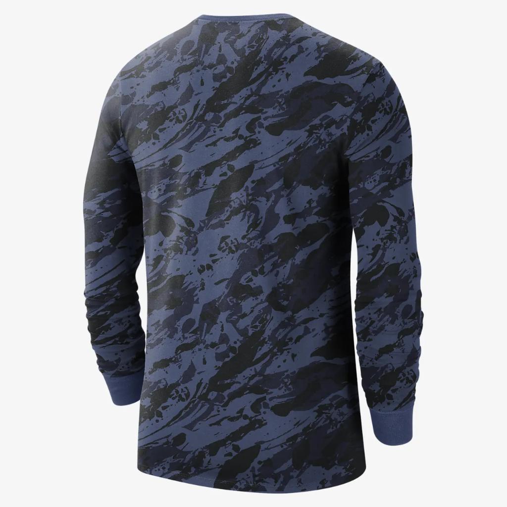 UNC Men&#039;s Nike College Crew-Neck Long-Sleeve T-Shirt FQ5185-461