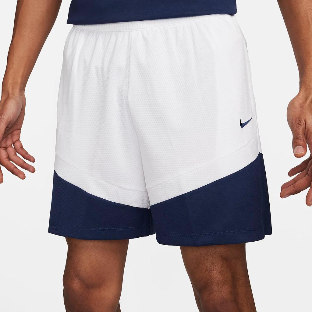 Nike Icon Men&#039;s Dri-FIT 6&quot; Basketball Shorts FQ5527-101