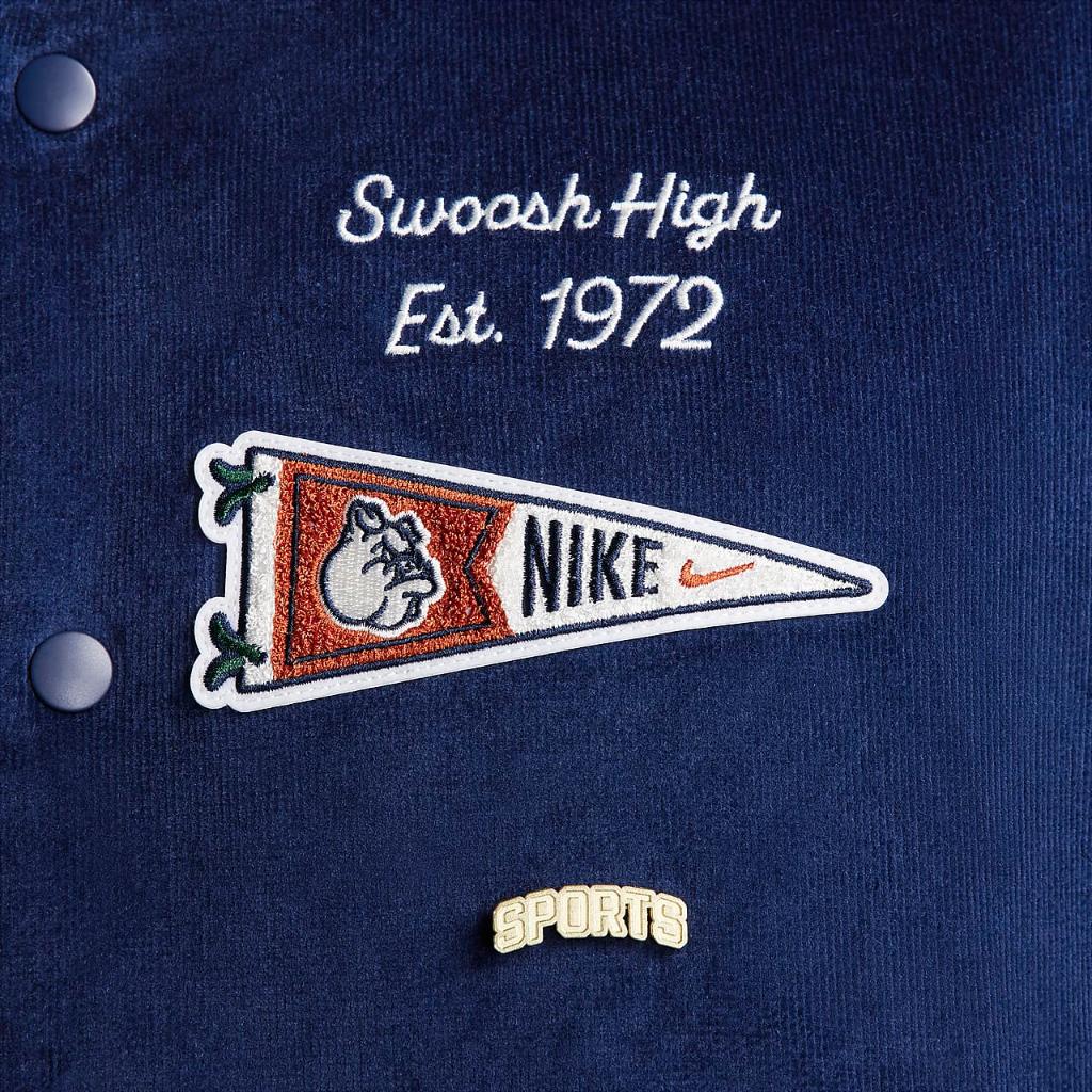 Nike Sportswear Men&#039;s Corduroy Bomber Jacket FQ6159-410