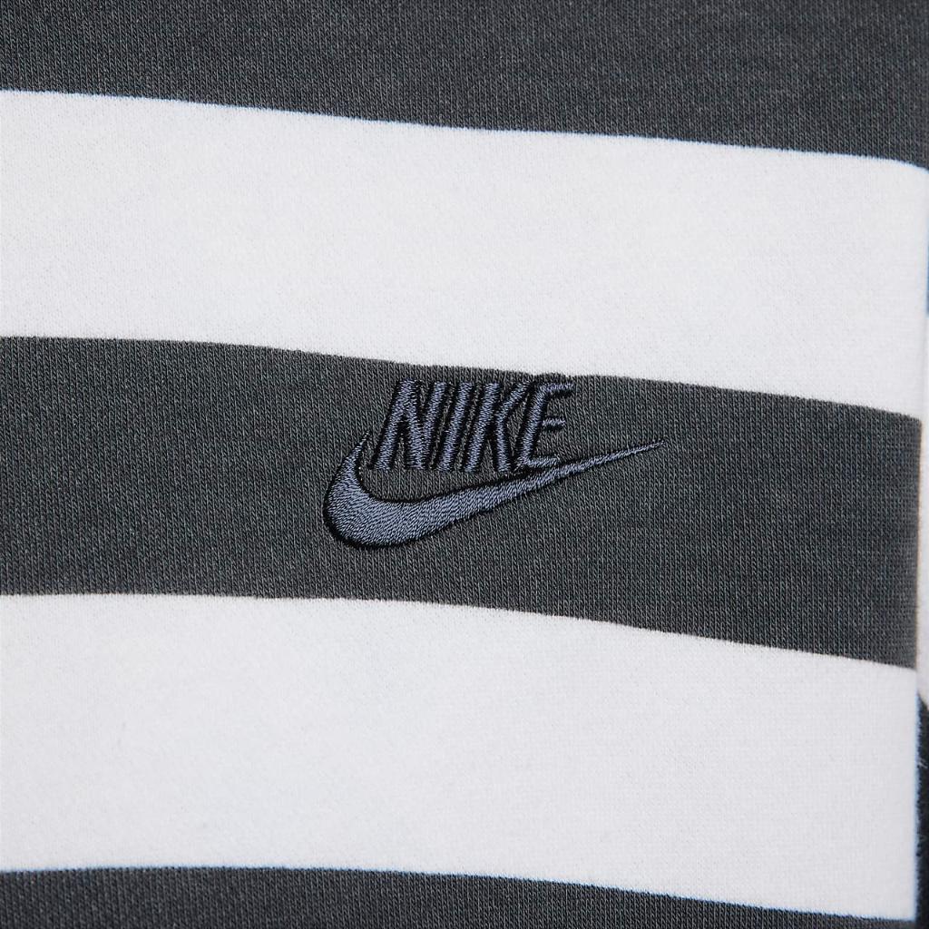 Nike Sportswear Phoenix Fleece Women&#039;s Over-Oversized Striped Crew-Neck Sweatshirt FQ6226-045