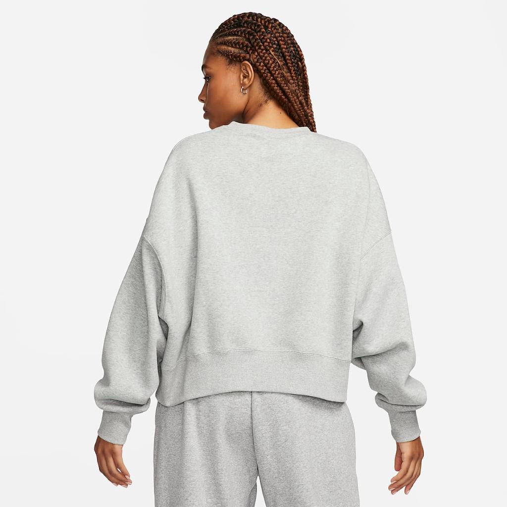 Nike Sportswear Phoenix Fleece Women&#039;s Over-Oversized Crew-Neck Graphic Sweatshirt FQ6232-063