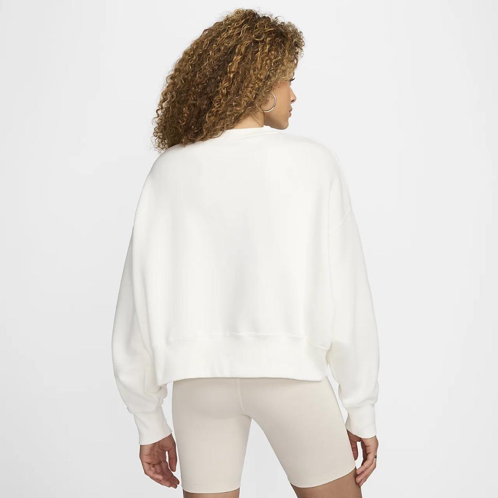 Nike Sportswear Phoenix Fleece Women&#039;s Over-Oversized Crew-Neck Graphic Sweatshirt FQ6234-133