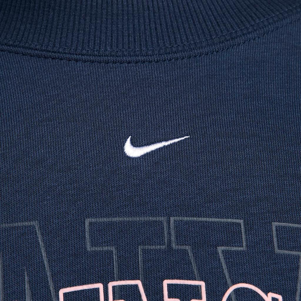 Nike Sportswear Phoenix Fleece Women&#039;s Over-Oversized Crew-Neck Graphic Sweatshirt FQ6234-410