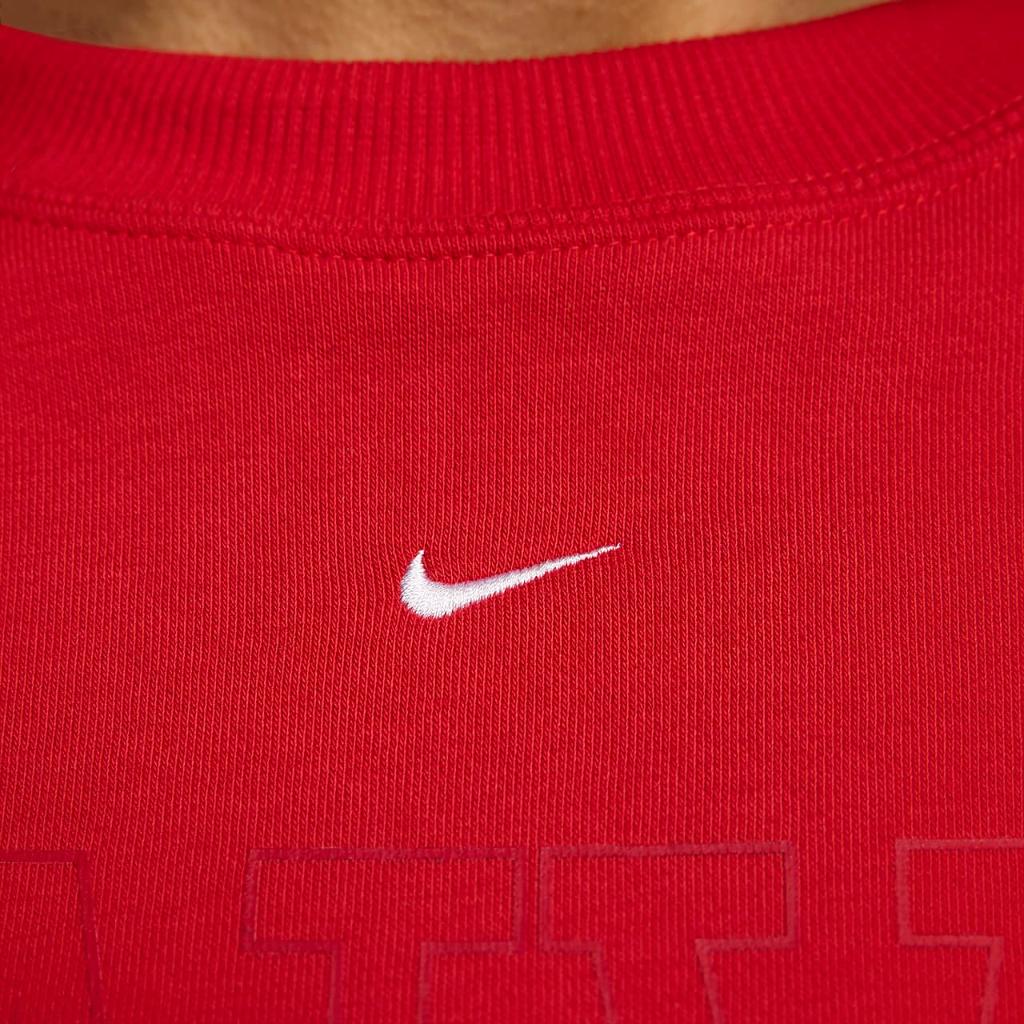 Nike Sportswear Phoenix Fleece Women&#039;s Over-Oversized Crew-Neck Graphic Sweatshirt FQ6234-657