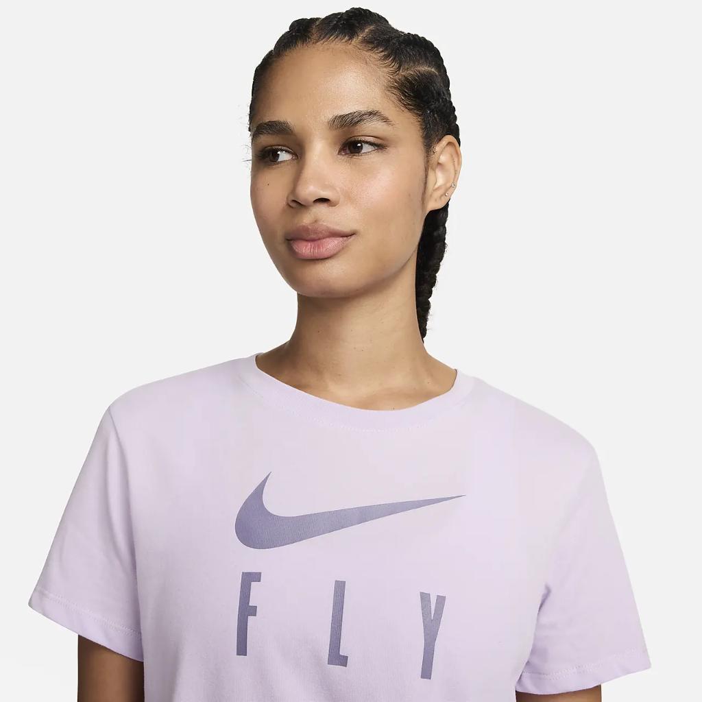 Nike Swoosh Fly Women&#039;s Dri-FIT Graphic T-Shirt FQ6606-511