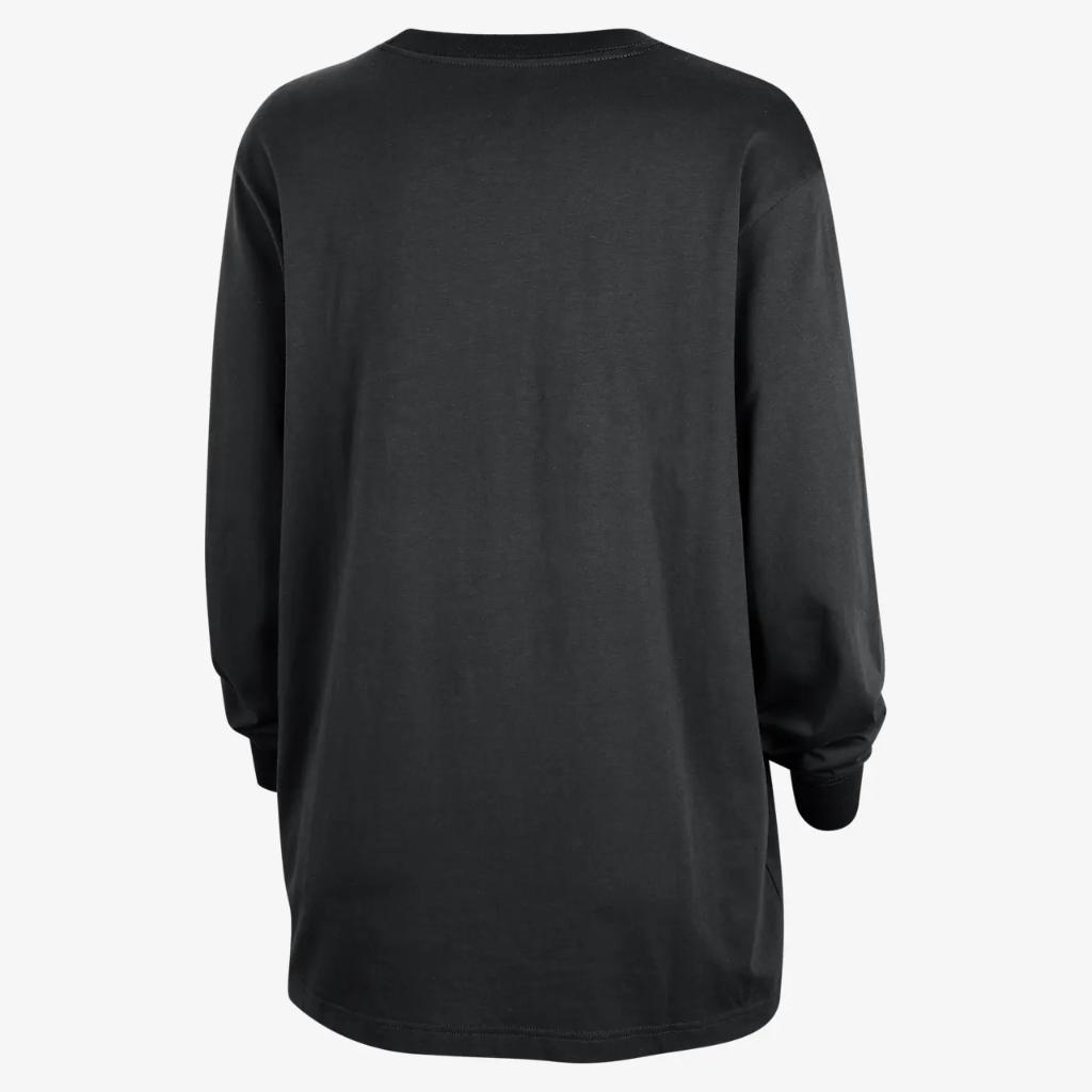 Brooklyn Nets Essential Women&#039;s Nike NBA Long-Sleeve T-Shirt FQ6660-010