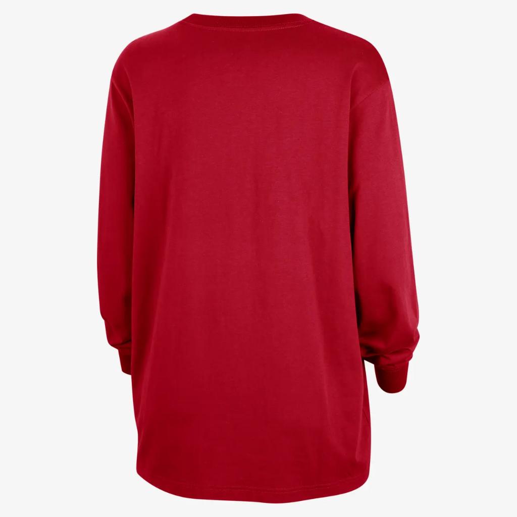 Chicago Bulls Essential Women&#039;s Nike NBA Long-Sleeve T-Shirt FQ6662-657