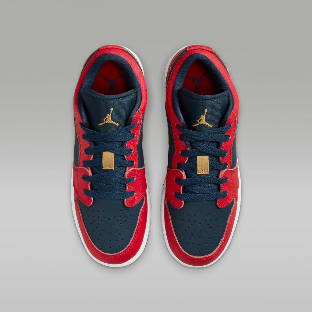Air Jordan 1 Low SE Big Kids&#039; Shoes FQ7380-400