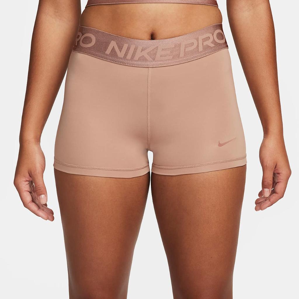 Nike Pro Women&#039;s Mid-Rise 3&quot; Shorts FQ7935-283