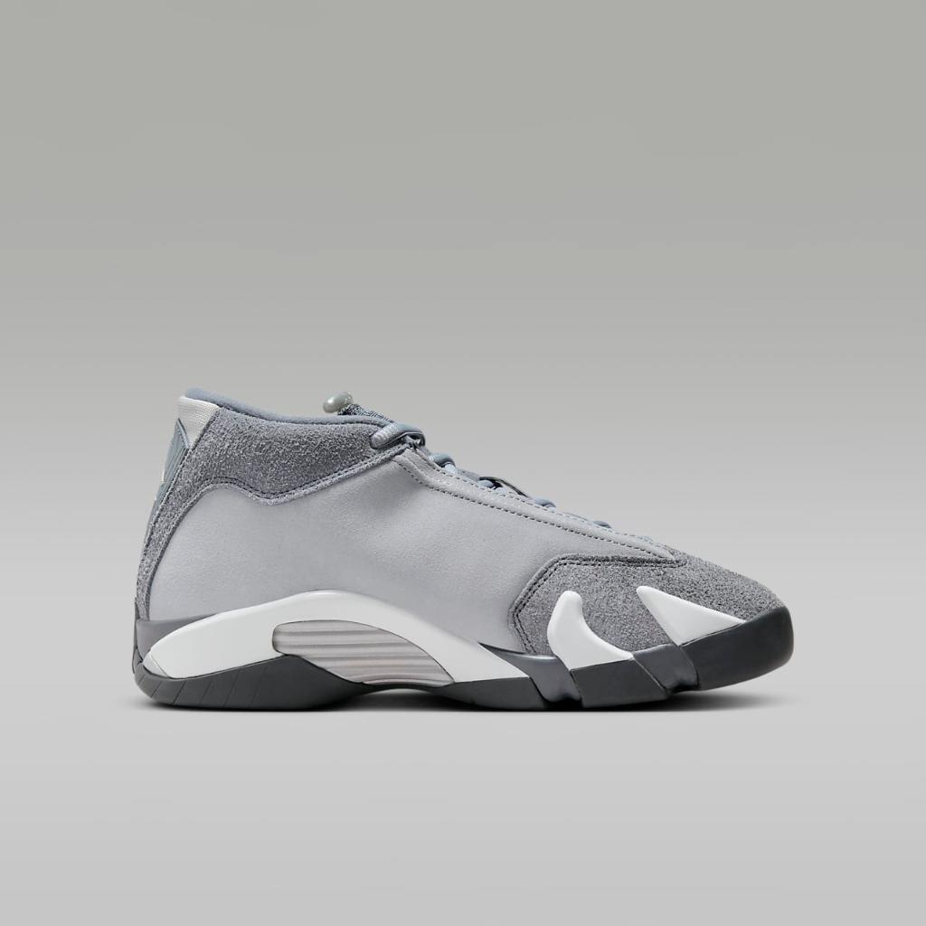 Air Jordan 14 Retro &quot;Flint Grey&quot; Big Kids&#039; Shoes FQ8165-012
