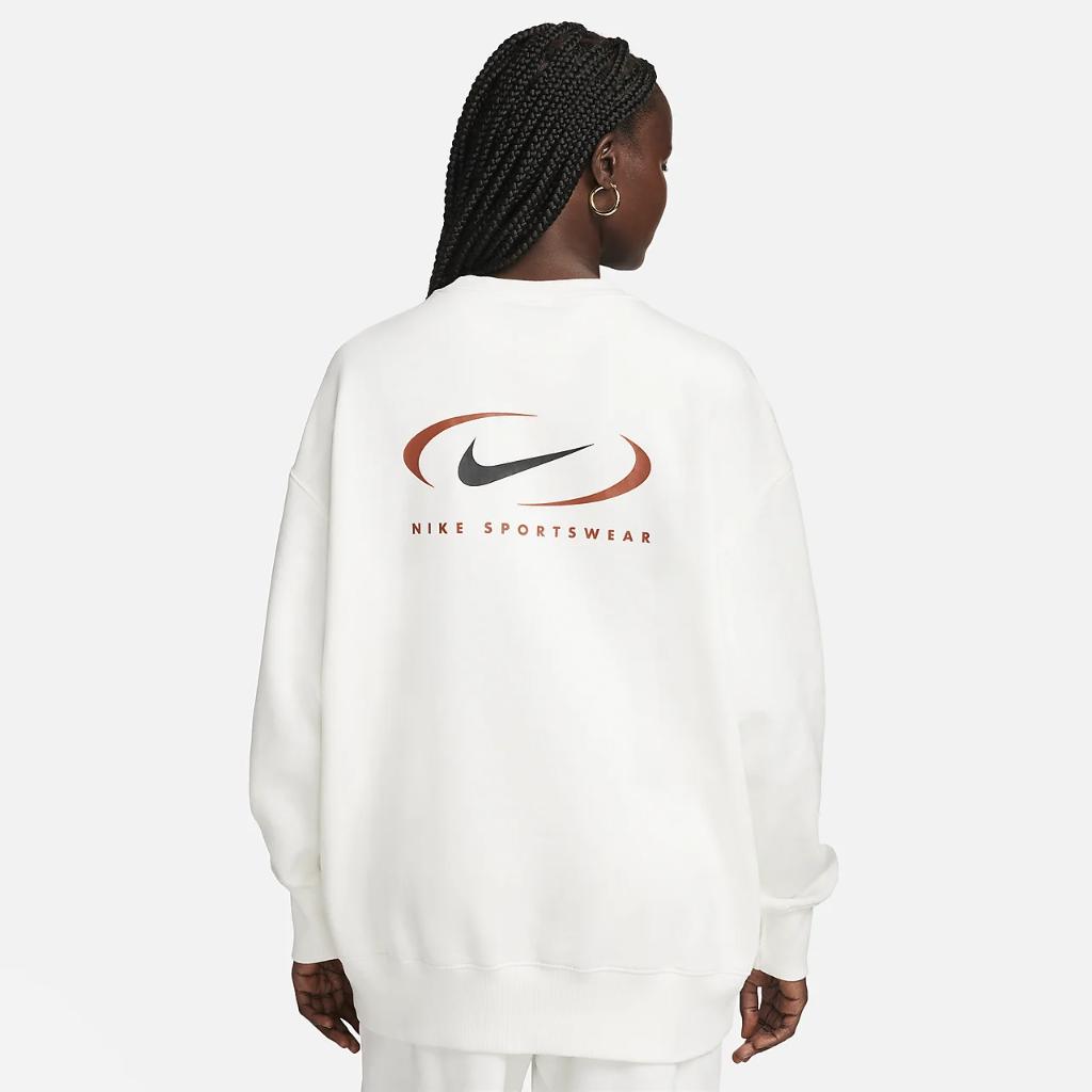 Nike Sportswear Phoenix Fleece Women&#039;s Oversized Crew-Neck Sweatshirt FQ8815-133