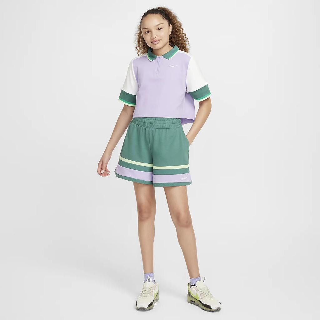 Nike Sportswear Girls&#039; Crop Top FV0188-515
