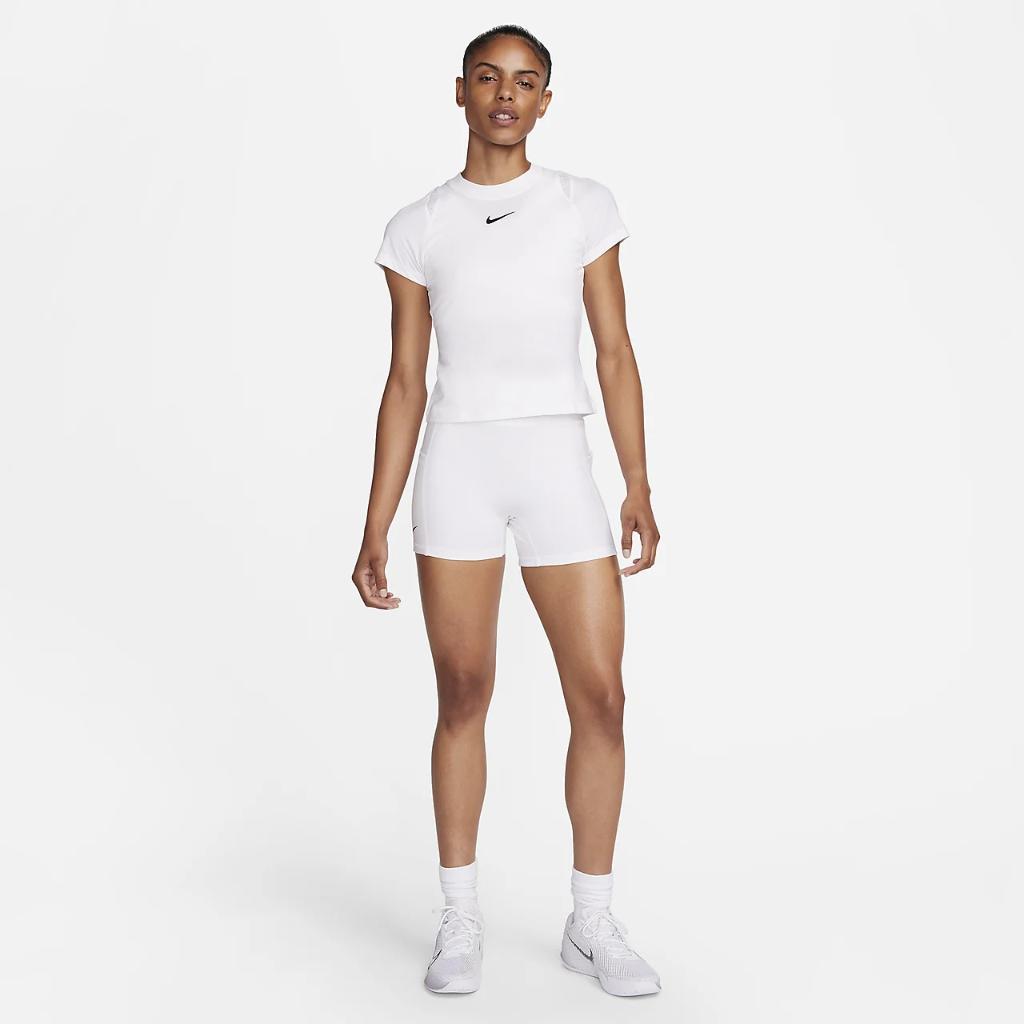 NikeCourt Advantage Women&#039;s Dri-FIT Short-Sleeve Tennis Top FV0261-101
