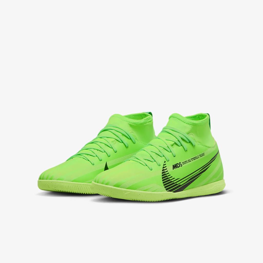 Nike Jr. Superfly 9 Club Mercurial Dream Speed Big Kids&#039; IC High-Top Soccer Shoes FV0399-300