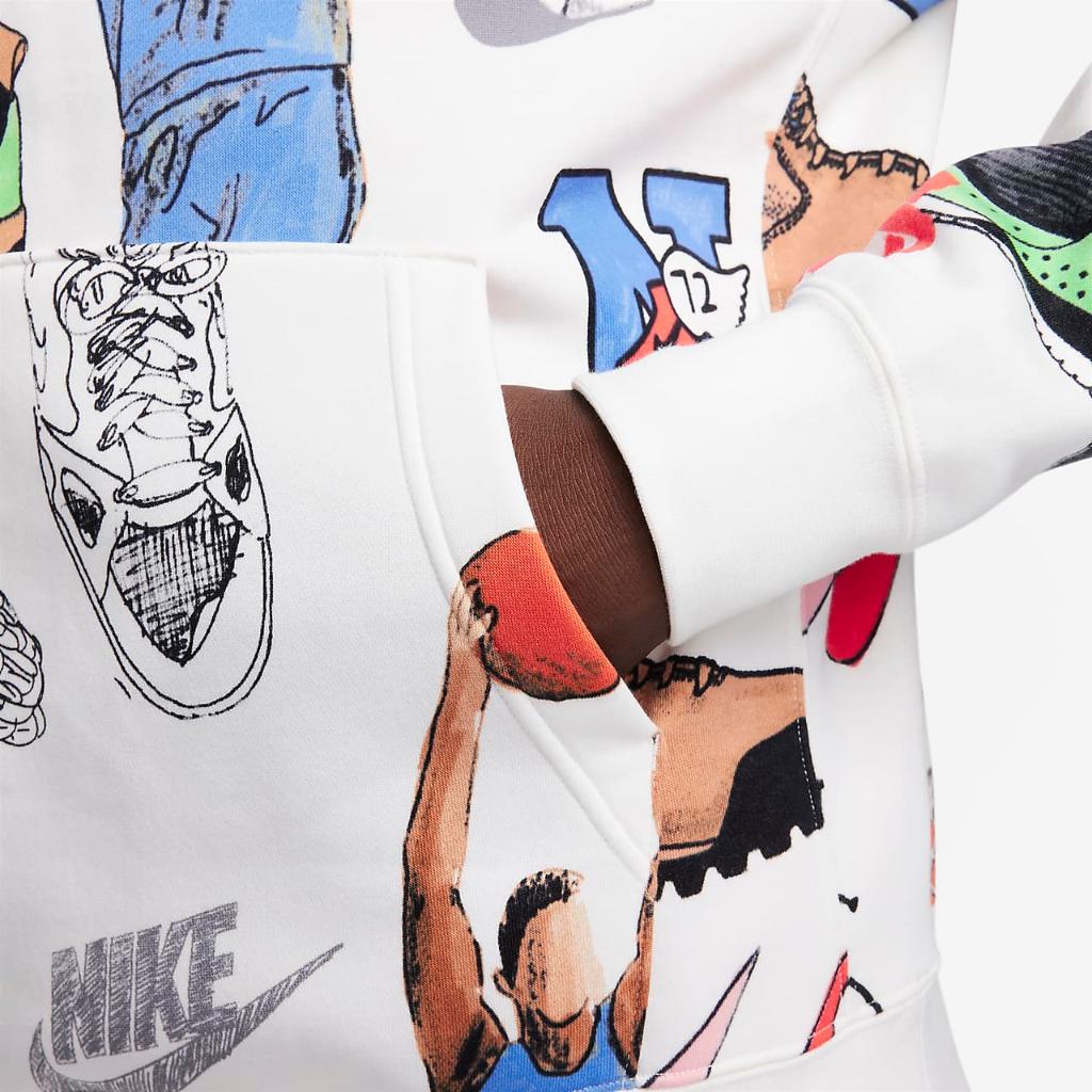 Nike Sportswear Club Fleece Men&#039;s Printed Pullover Hoodie FV1921-133