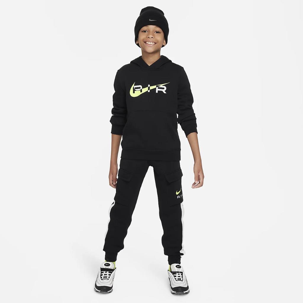 Nike Air Big Kids&#039; Pullover Fleece Hoodie FV2341-011