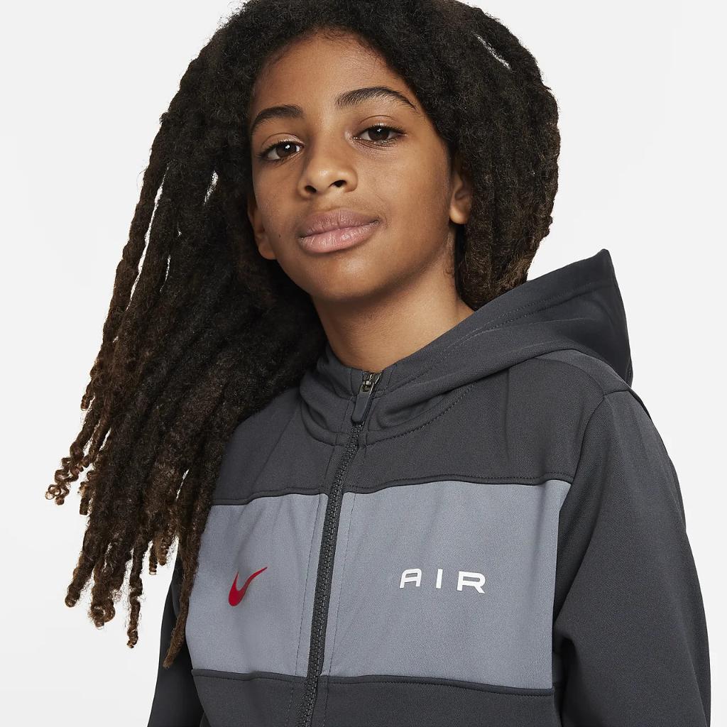 Nike Air Big Kids&#039; (Boys&#039;) Full-Zip Hoodie FV2344-060