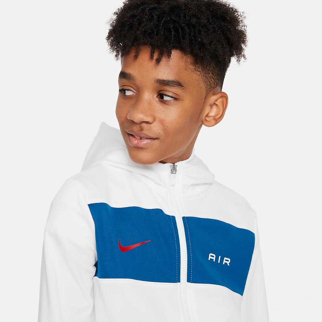 Nike Air Big Kids&#039; (Boys&#039;) Full-Zip Hoodie FV2344-100