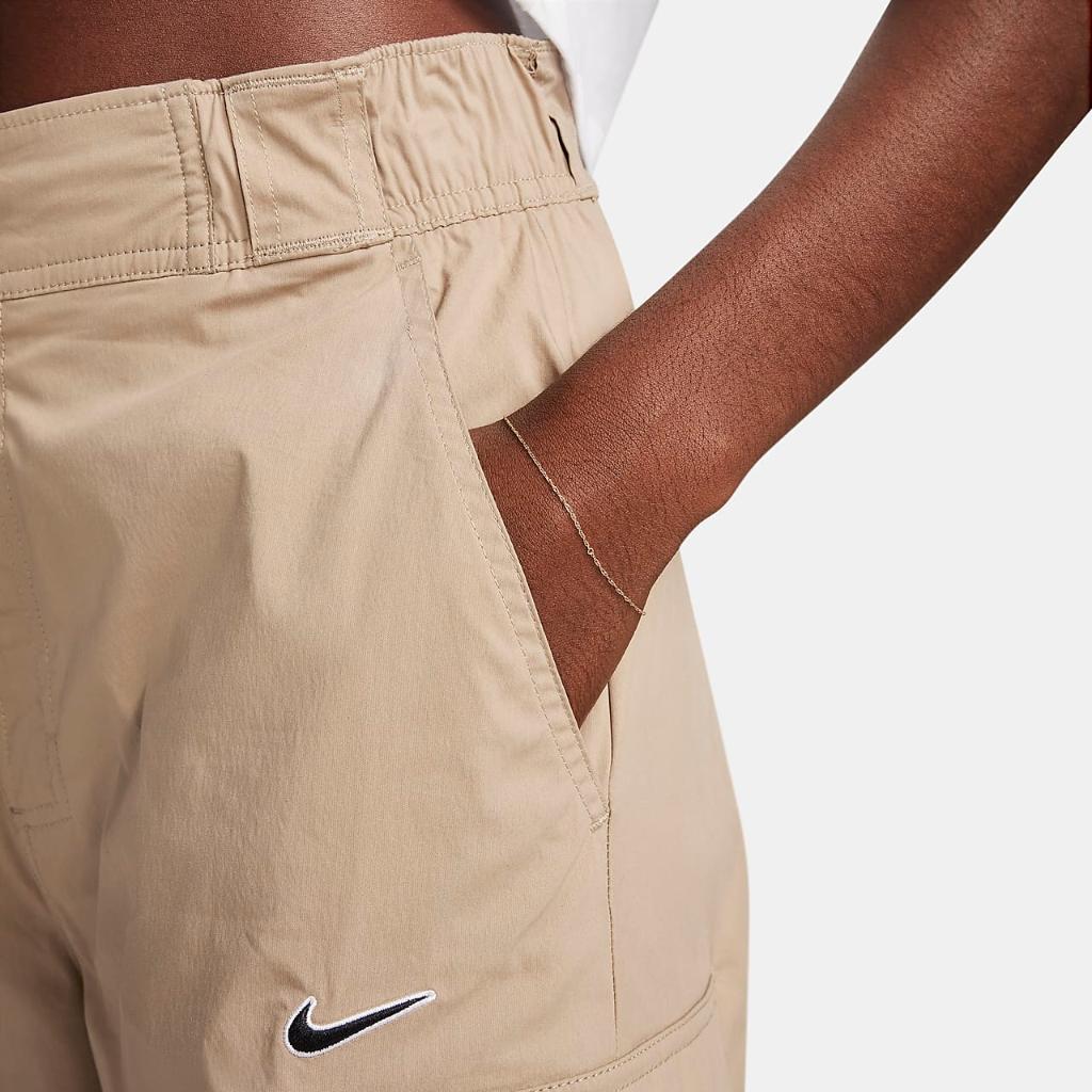 Nike Sportswear Women&#039;s High-Waisted Loose Woven Cargo Pants FV4969-247