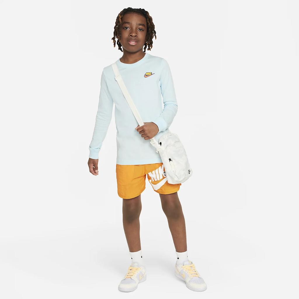 Nike Sportswear Big Kids&#039; Long-Sleeve T-Shirt FV5344-474