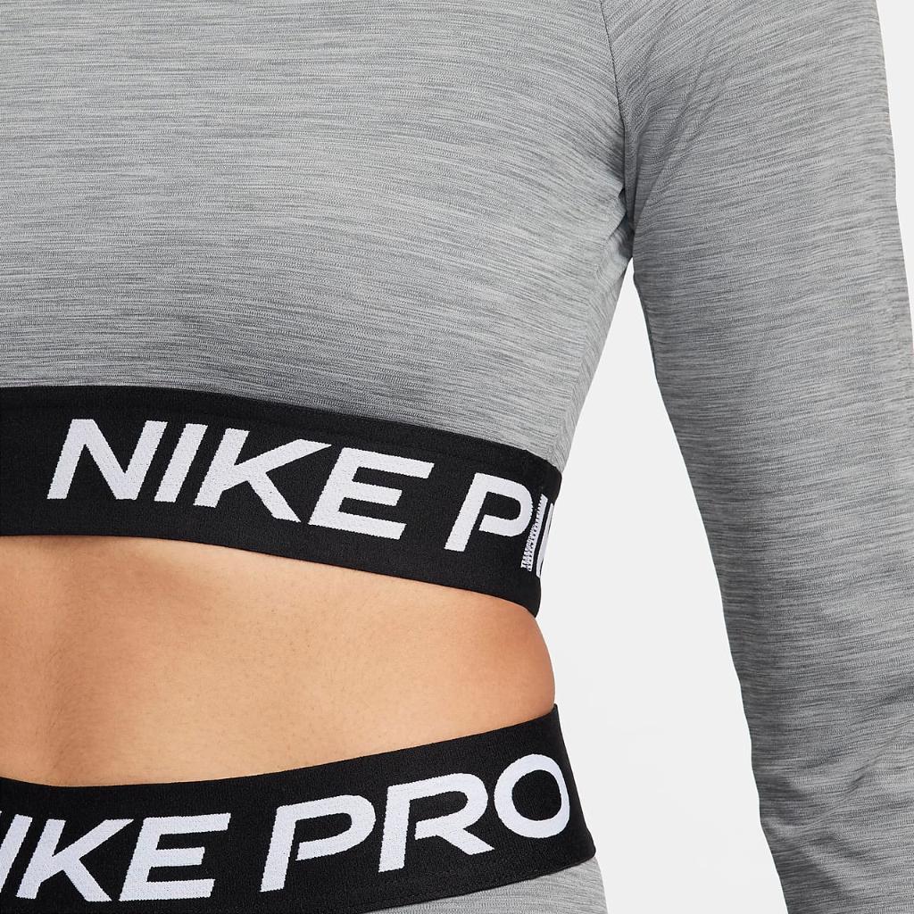 Nike Pro 365 Women&#039;s Dri-FIT Cropped Long-Sleeve Top FV5484-084