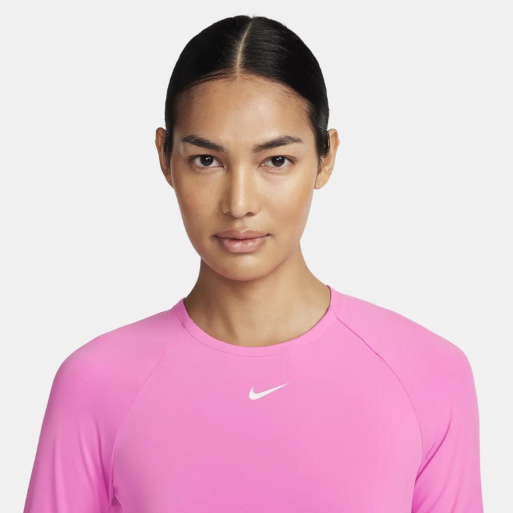 Nike Pro 365 Women&#039;s Dri-FIT Cropped Long-Sleeve Top FV5484-675