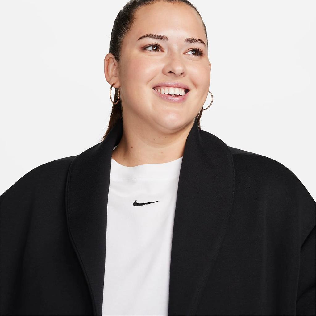 Nike Sportswear Tech Fleece Women&#039;s Oversized Duster Jacket (Plus Size) FV8001-010