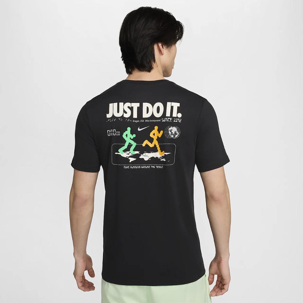 Nike Men&#039;s Dri-FIT Running T-Shirt FV8384-010