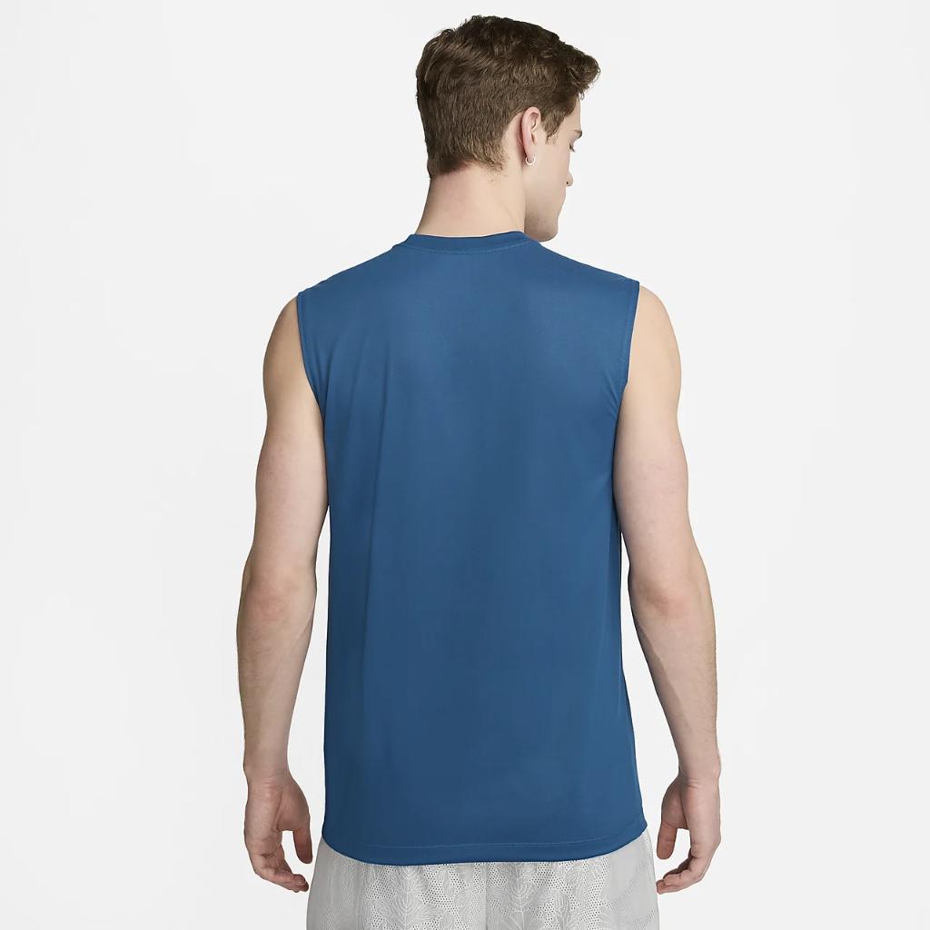 Nike Men&#039;s Dri-FIT Sleeveless Basketball T-Shirt FV8414-476